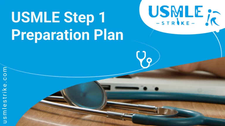 usmle step 1 preparation plan