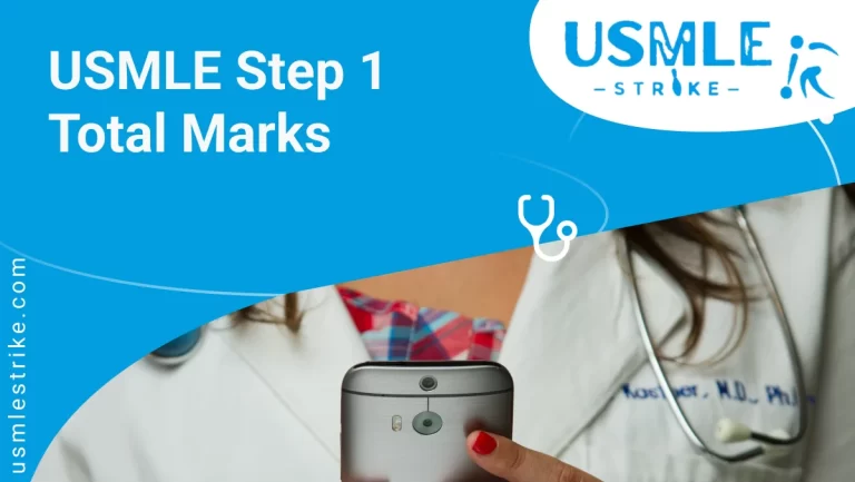 USMLE step 1 total marks